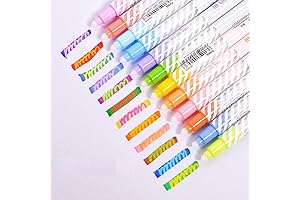 Highlighters Assorted Color - No Bleed Bible Gel Highlighters