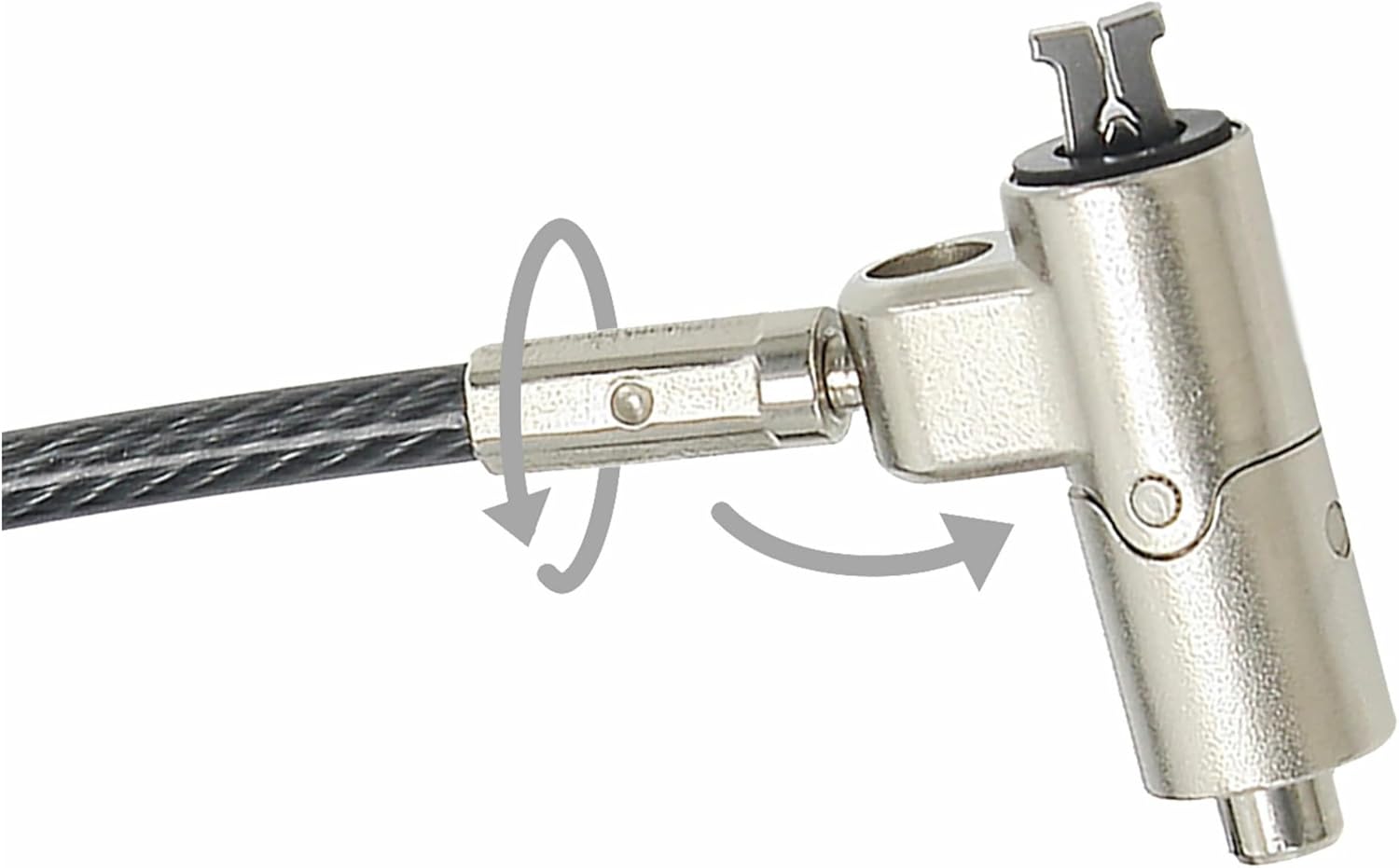 DICOTA - MOBILE ACCESSORIES Security Cable Nano Lock Ultra Slim Keyed 2.5 x 6 mm Slot