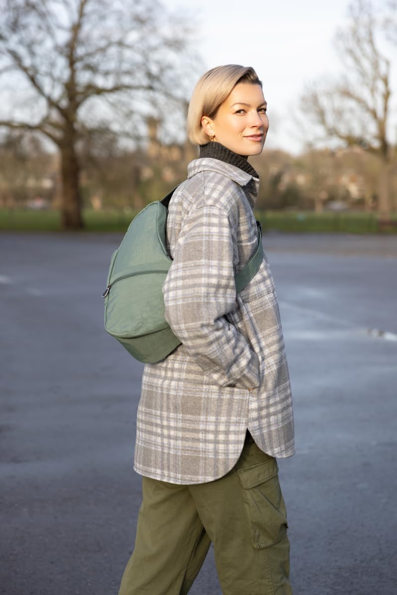 AmeriBag 17" Nylon Healthy Back Bag Ergonomic Crossbody Sling for Everyday Use, Travel & Walking Comfort - Image 8