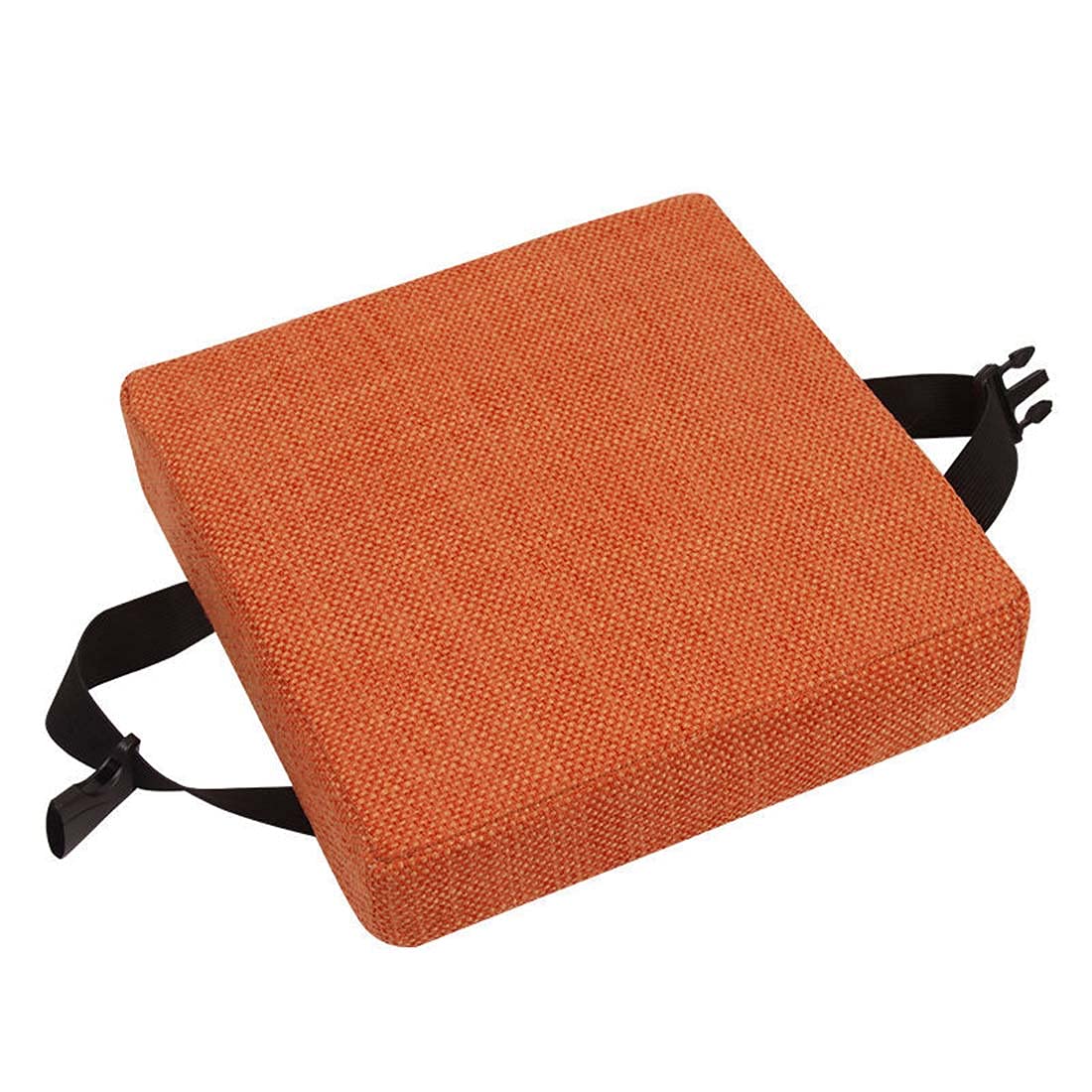 Qing Yun Orange Chair Seat Cushion Pads,Thick 5/8Cm Dining Chair Pads Cushions,Square Non-Slip Seat Pad Chair Mat For Stool Garden Indoor Outdoor (35X35x5cm,)