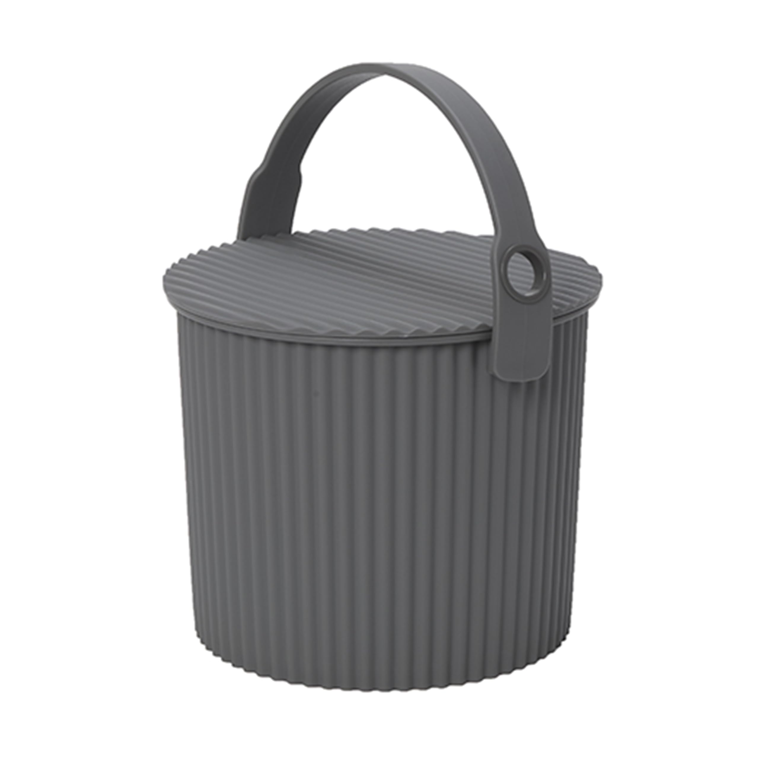 Heavy Duty Bucket - 2.6 Gallon with Lid & Handle -28