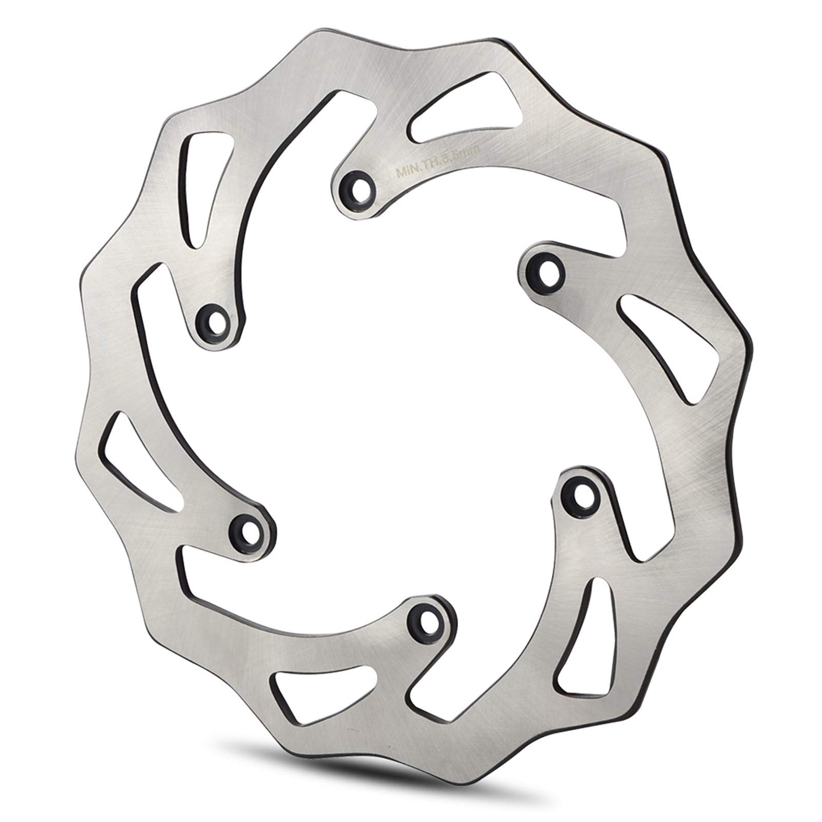 Disco Freno Posteriore In Acciaio Inossidabile Rotore Del Disco Del Freno Posteriore Da 220mm Acciaio Inossidabile Uso adatto per KTM SX SXF XC XCF XCW XCFW EXC EXCFS SEI GIORNI 105 125 150 200 250 30