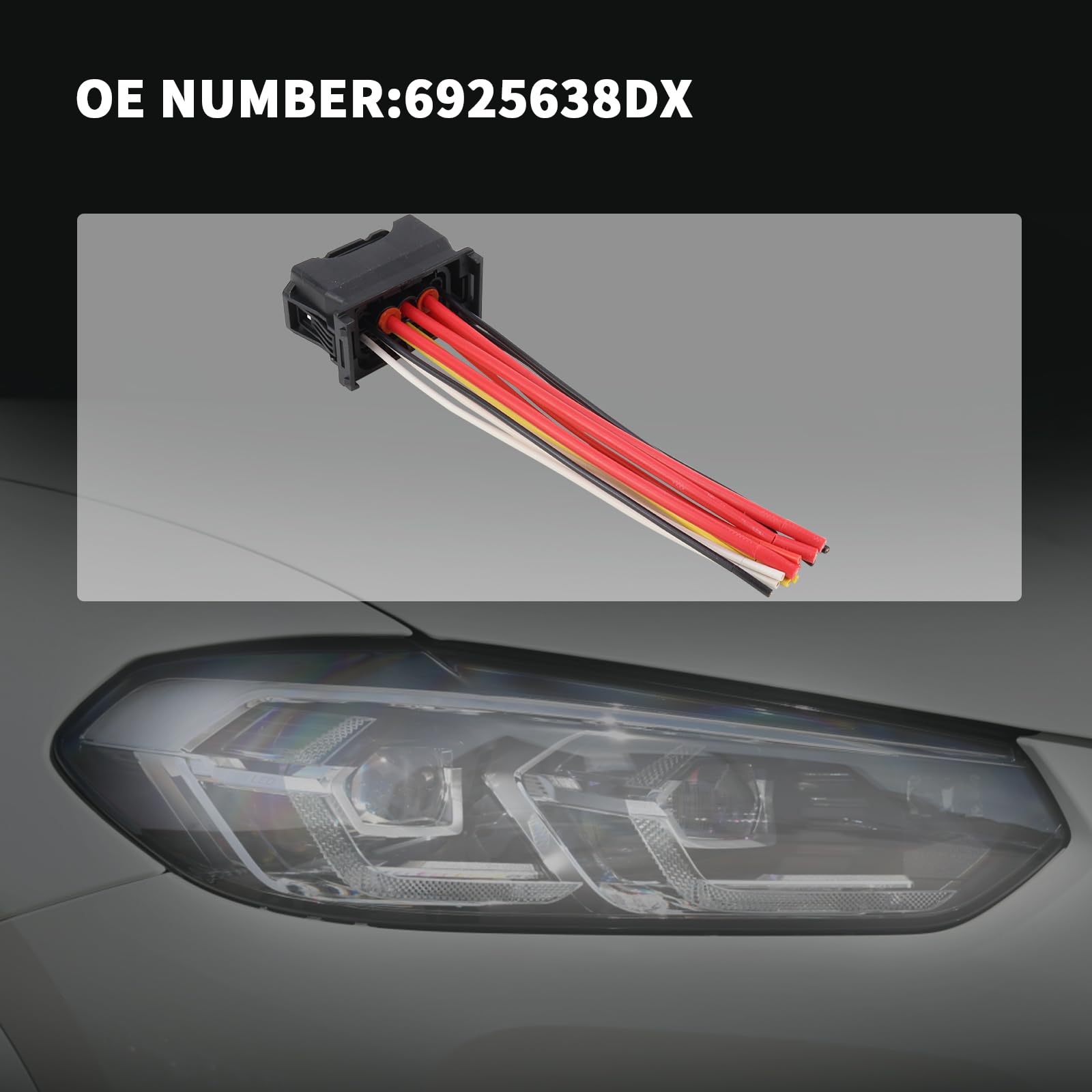 Amazon.co.jp: MUNIK ヘッドライトケーブル修理キット ヘッド