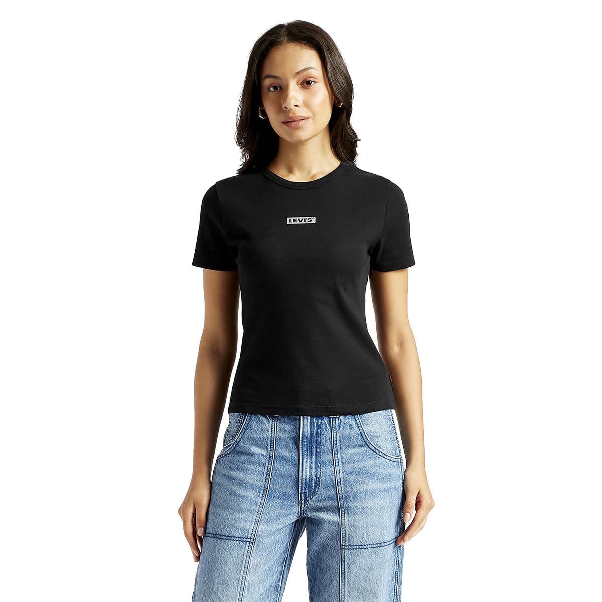 levi's Women's Solid Crew Neck T-Shirt-picture-21