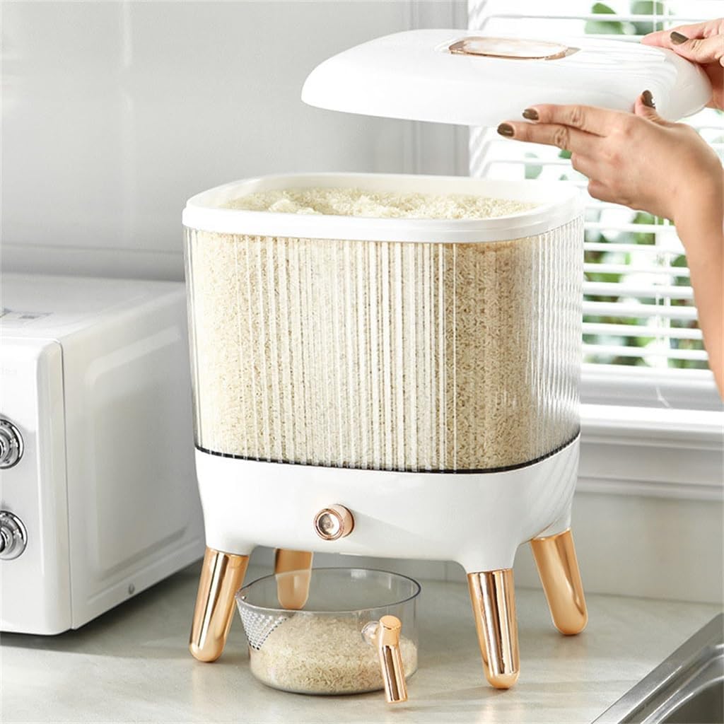 Rice Bucket Storage Box Household Sealed Tank for Noodle Container
