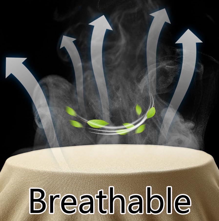 Truecups Mens Pants, Casual Stretch Comfort High Waist Ice-Silk Pants, Classic Fit Work Dress Straight Leg Trousers4