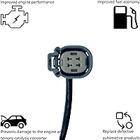 Vista 9 de Dropwater Under Downstream O2 Sensor de oxígeno compatible con Ford C-Max Escape FusIon Transit Connect 2L 2.5L, reemplaza #234-4578 DY1203