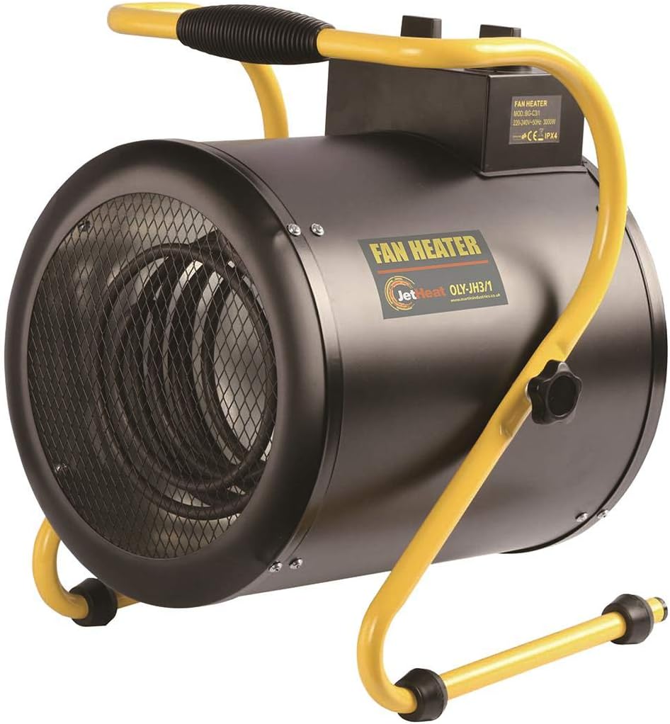 Industrial Heater 3KW Fan HEATERS, 1 X Qty OLYJ3/1 Amazon.co.uk Home & Kitchen