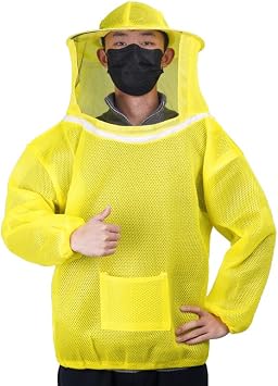 1set Beekeeping Apiculture Clothes Professional Beekeepers Clothes Protection Beekeeping Suit Veil Dress with Hat Equip Suit