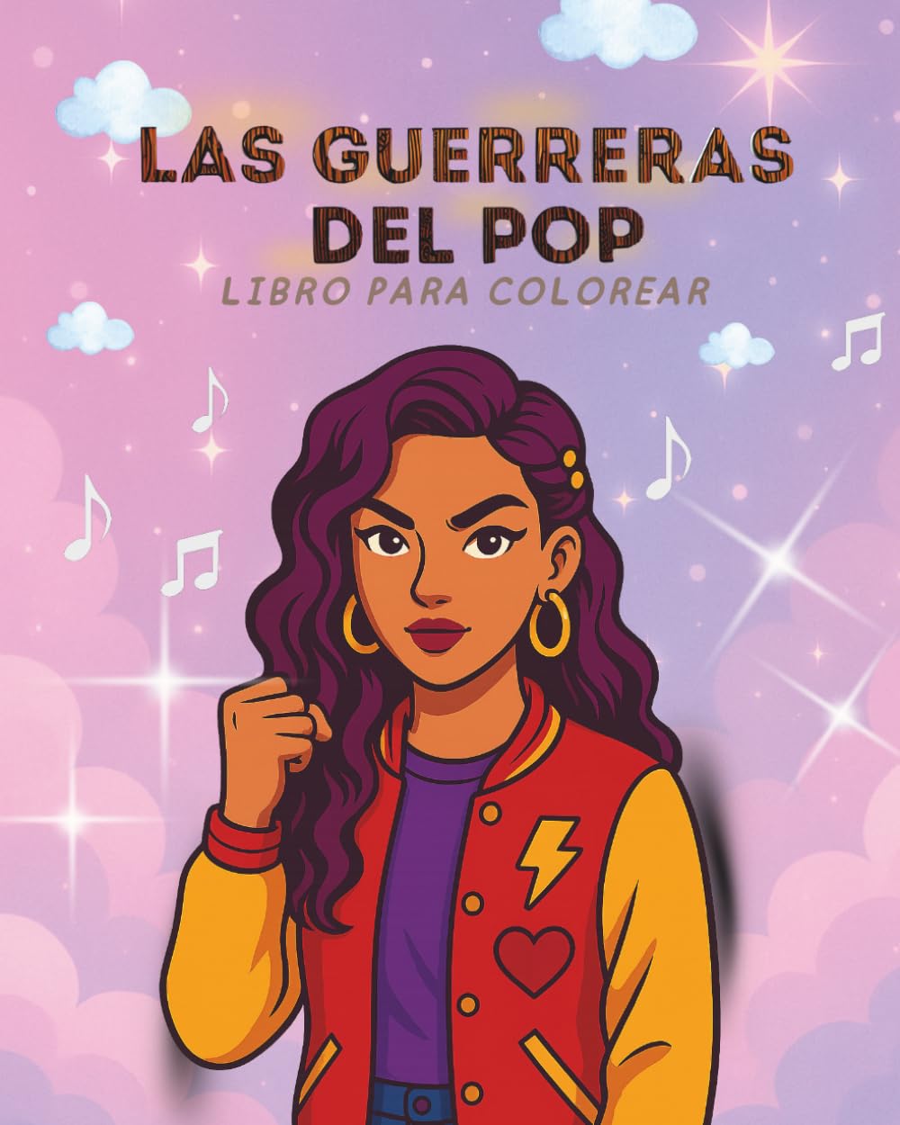 GUERRERAS DEL POP: LIBRO PARA COLOREAR