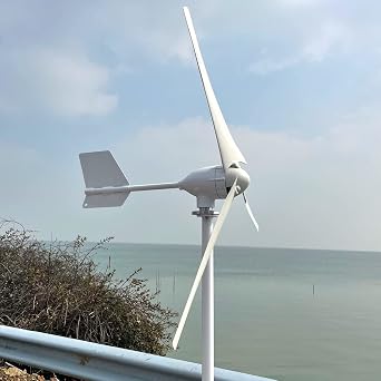 1500W Wind Turbine 12V 24V 48V Horizontal Wind Generator With Hybrid MPPT Controller Free Power Energy Windmill (Wind Turbine Only, 48V)