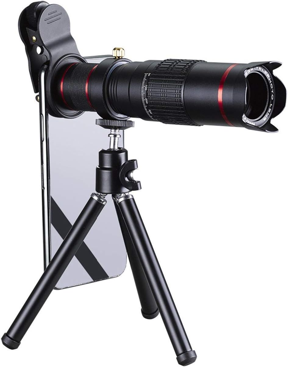ExxeloDeal of The Day (15 Year Warranty) 20X 4K HD Optical Zoom Mobile Telescope Lens kit for All Smart Phone Camera Blur Background|SLR Blur Background Effectro Lens & Wide Angle Effect Lens