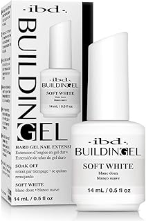ibd - Building Gel - Hard Gel Nail Extension - Soft White - 14ml / 0.5oz