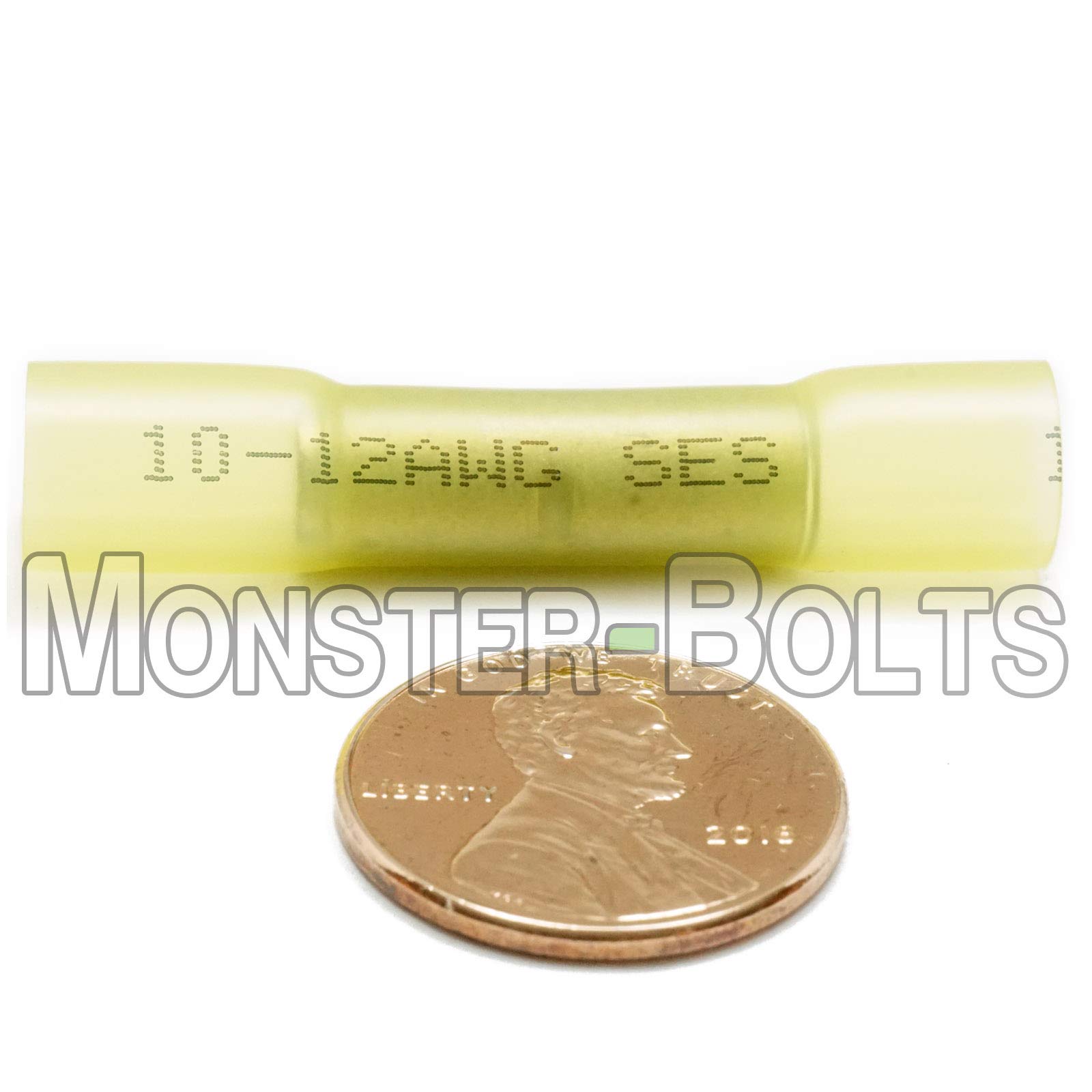 MonsterBolts - NSPA - Krimpa-Seal, Butt Connector, 12-10 AWG 50 Pack