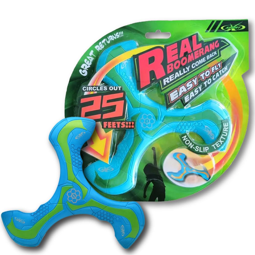 AMAZING TOYZ Soft Foam Boomerang 23cm Beginner Friendly