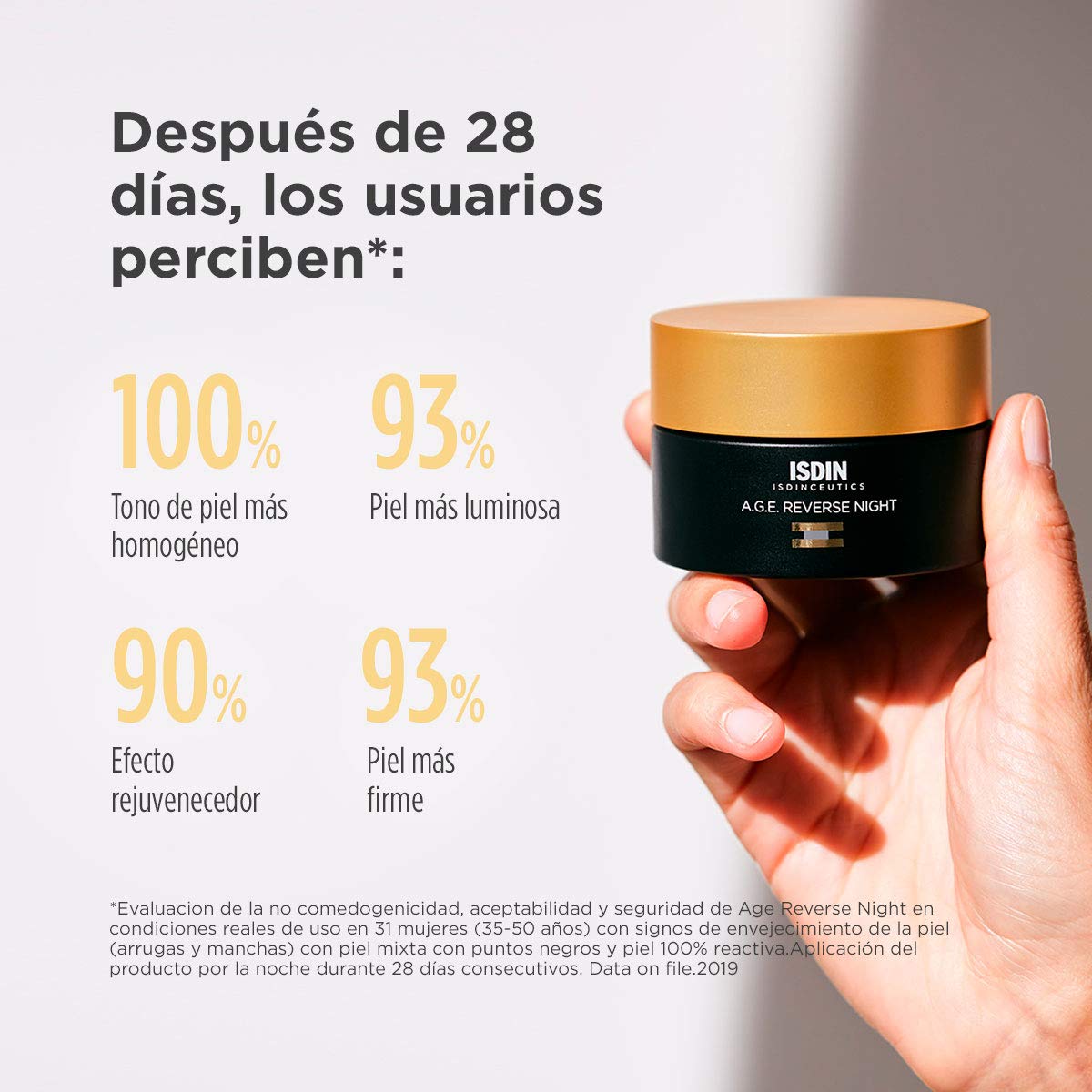 ISDIN Isdinceutics PACK A.G.E. Reverse - Crema Facial Antiedad facial de Triple Acción de Día + Crema Facial Reparadora de Noche con Melatonina Anti Aging, 50+50, 100ml