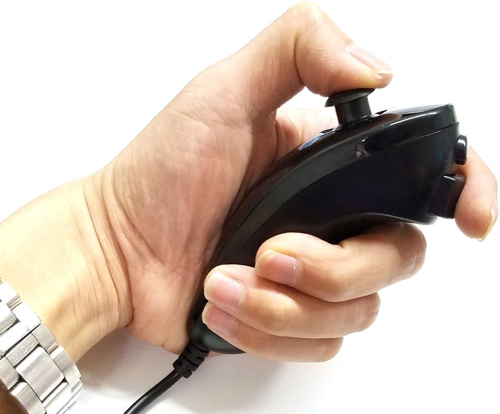 Nunchuk Controller for Wii and Wii U Video Game