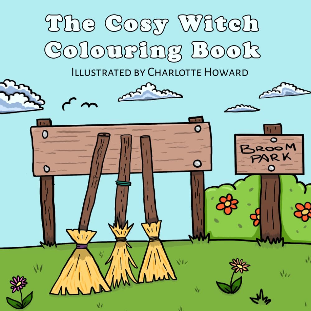 The Cosy Witch Colouring Book