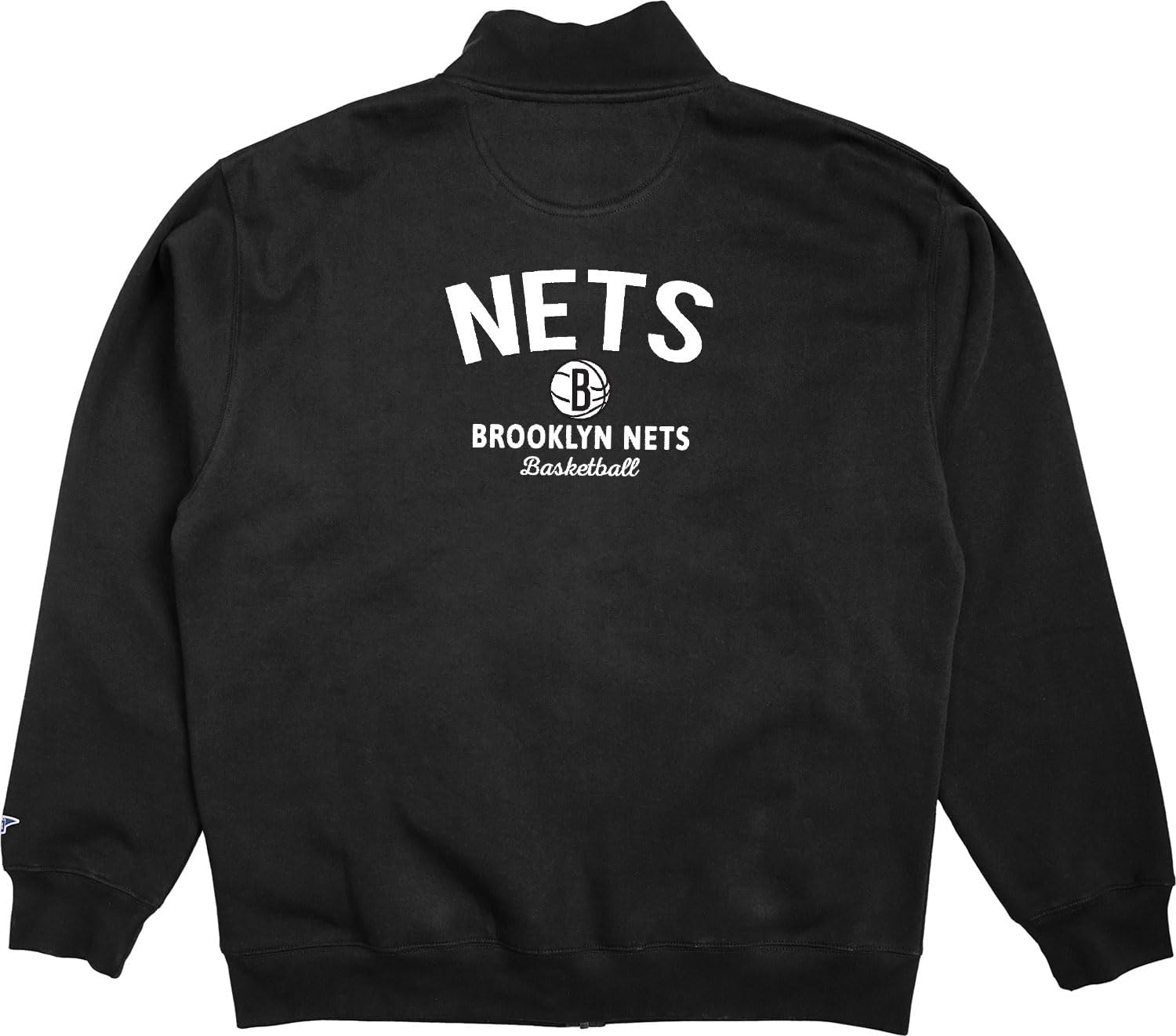 Blue 84 NBA unisex-adult Nba Officially Licensed Full Zip Sweatshirt Embroidery Basketball Front/Back