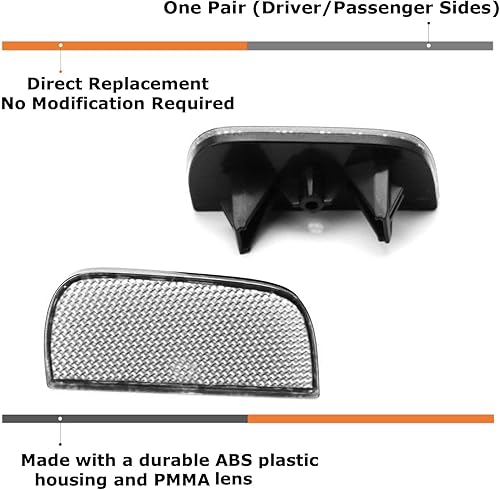 Miniatura 8 de iJDMTOY Lentes reflectoras de parachoques trasero de lente roja compatibles con Honda Civic SedanCoupe 2016-21 de 10 generación, ensamblaje LH RH