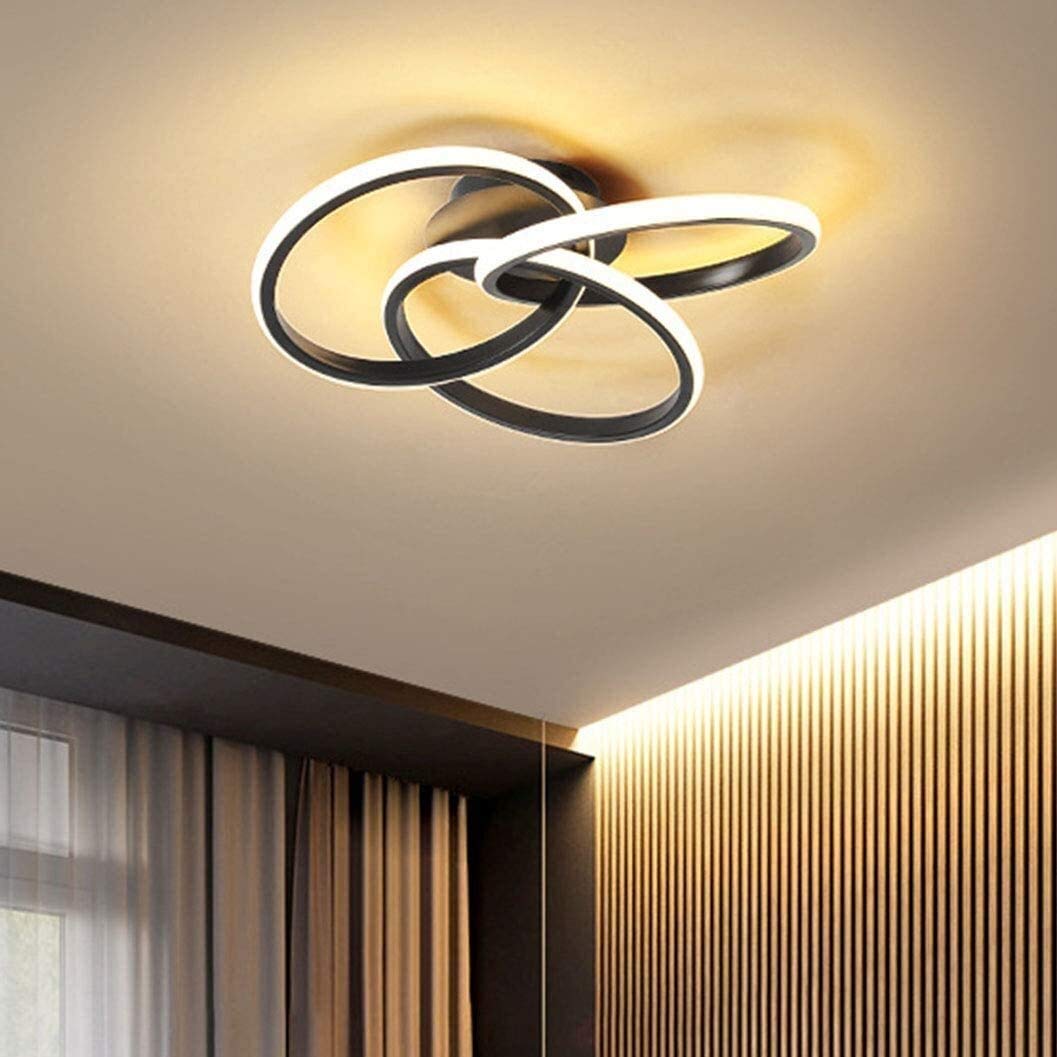 Plafond light LED dimmable 30W plafonnier intérieur au style créatif - 7