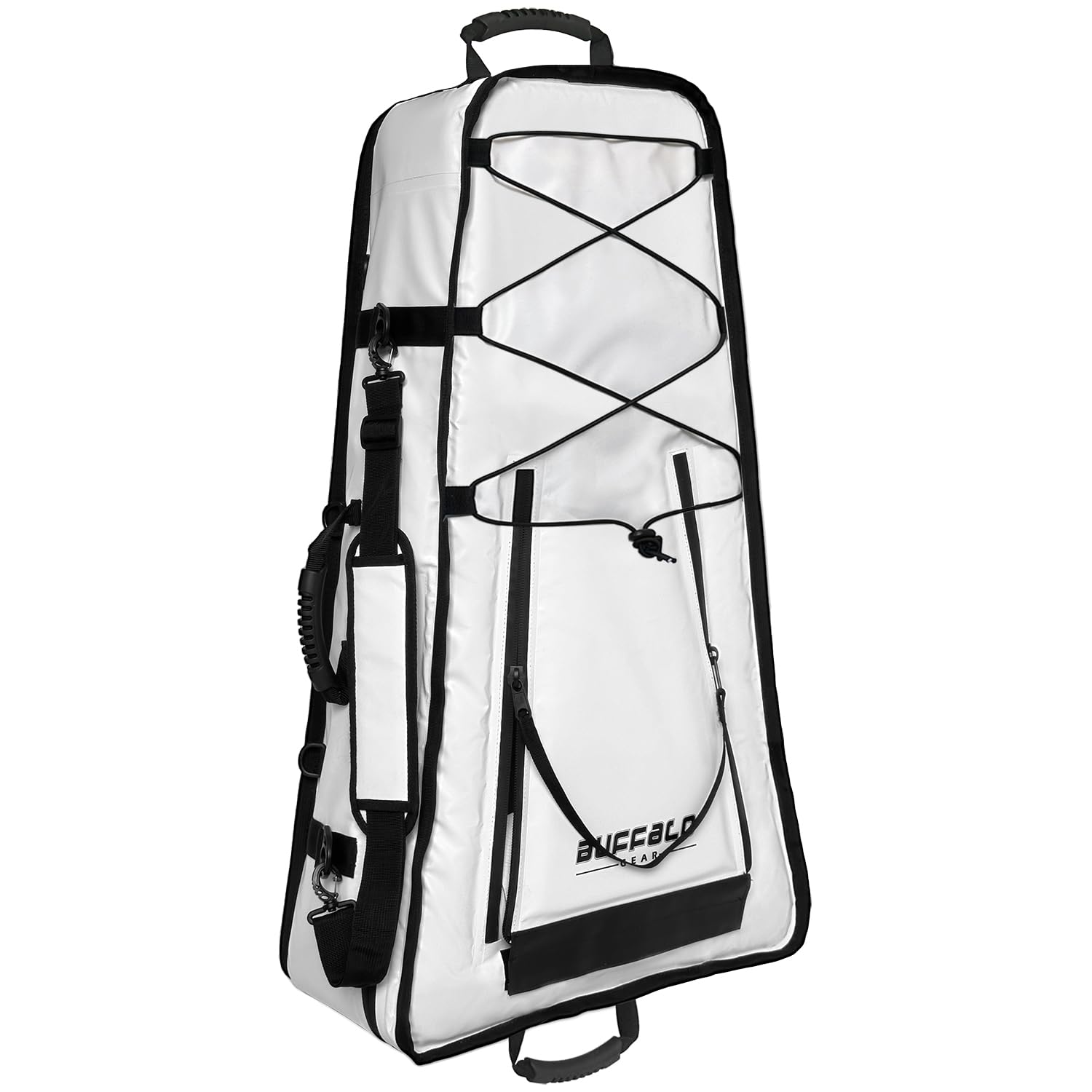 Buffalo Gear Kayak Fish Cooler Bag,18.5in 25in 36in Portable Waterproof Kayak Cooler for Caught Fish,Leak Proof Kayak Fishing Kill Bags with Shoulder Strap