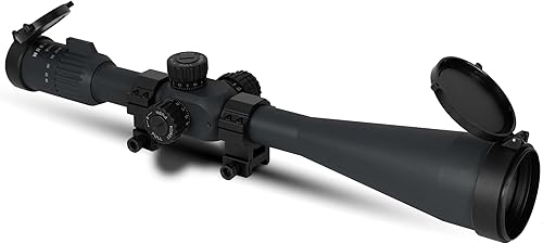 Monstrum Alcance del rifle FFP del primer plano focal G3 10-40x56 Negro