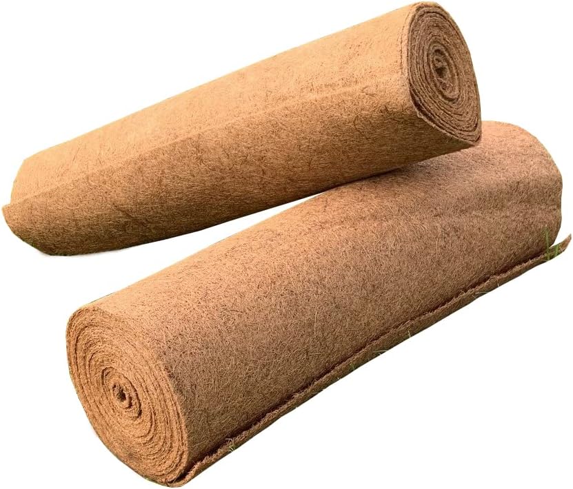 Selections 20m Bulk Coco Hanging Basket Liner (2 x10m) Bulk Rolls