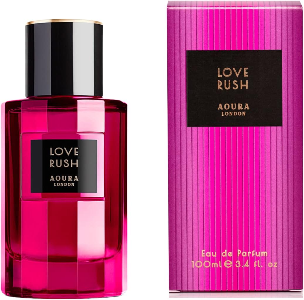 Aoura London Love Rush Eau De Parfum, Perfume for Women 100ml
