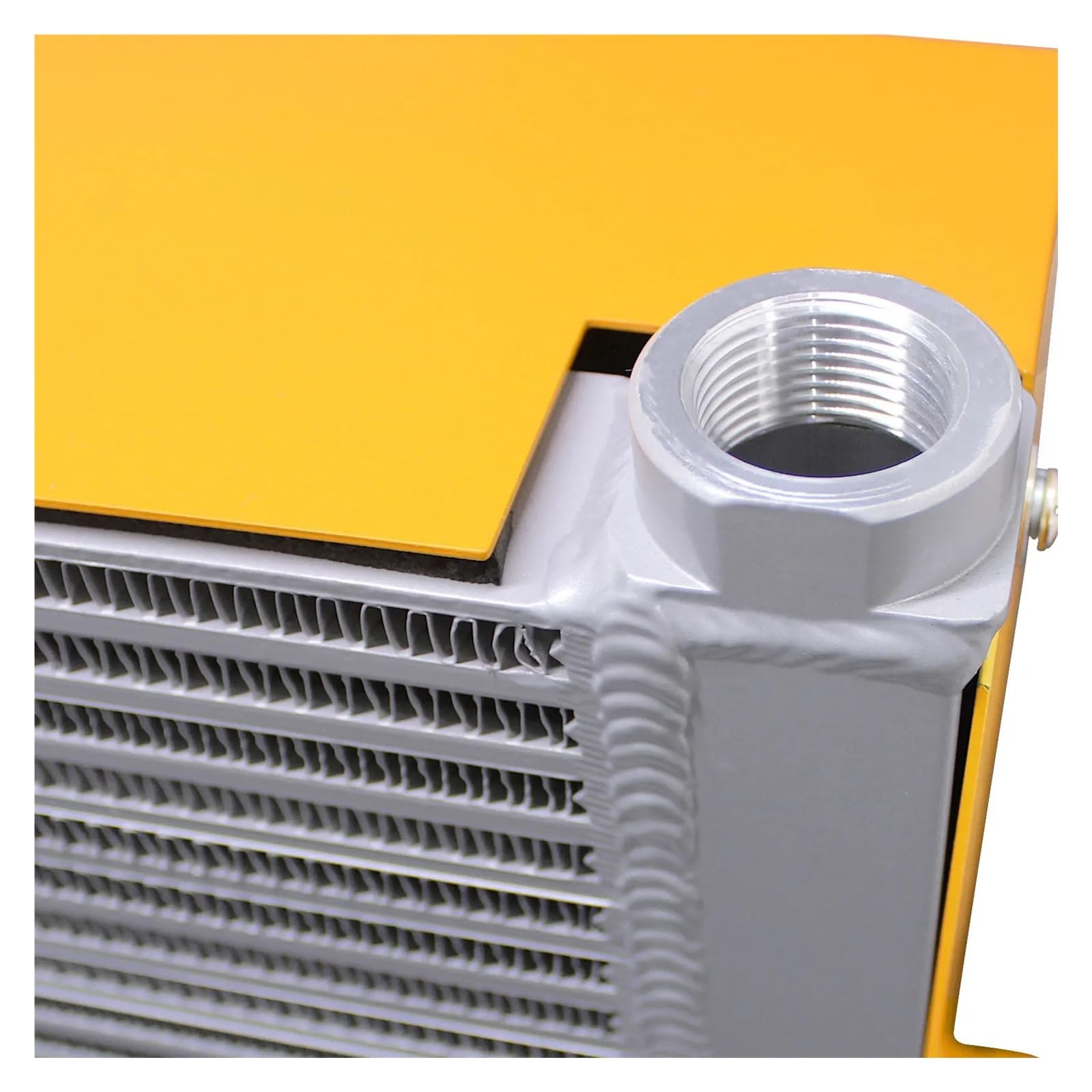AH1012TL-CA Intercambiador de calor de refrigeración de aceite de radiador de flujo de 200 l/min Enfriador de aceite de radiador Rendimiento alto(AC110)