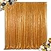 ShiDianYi 20FTX10FT Gold SEQUIN PHOTO BACKDROP, Select Your Size,Wedding Photo Booth,Photography Background,Ceremony Background