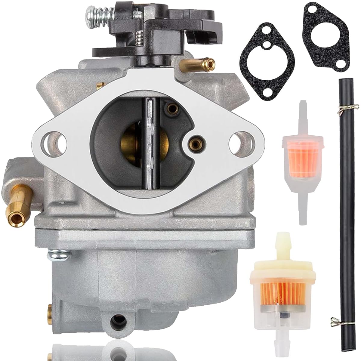 ZAMDOE 3R1032001 Carburateur Moteur Bateau pour Nissan pour Tohatsu pour Mercury Mariner 4 Temps 3.5HP 4HP 5HP 6HP MF3.5 MFS4 MFS5 NFS4 Moteurs Hors Bord Remplacer 803522T1 3AS032000 3R103200100