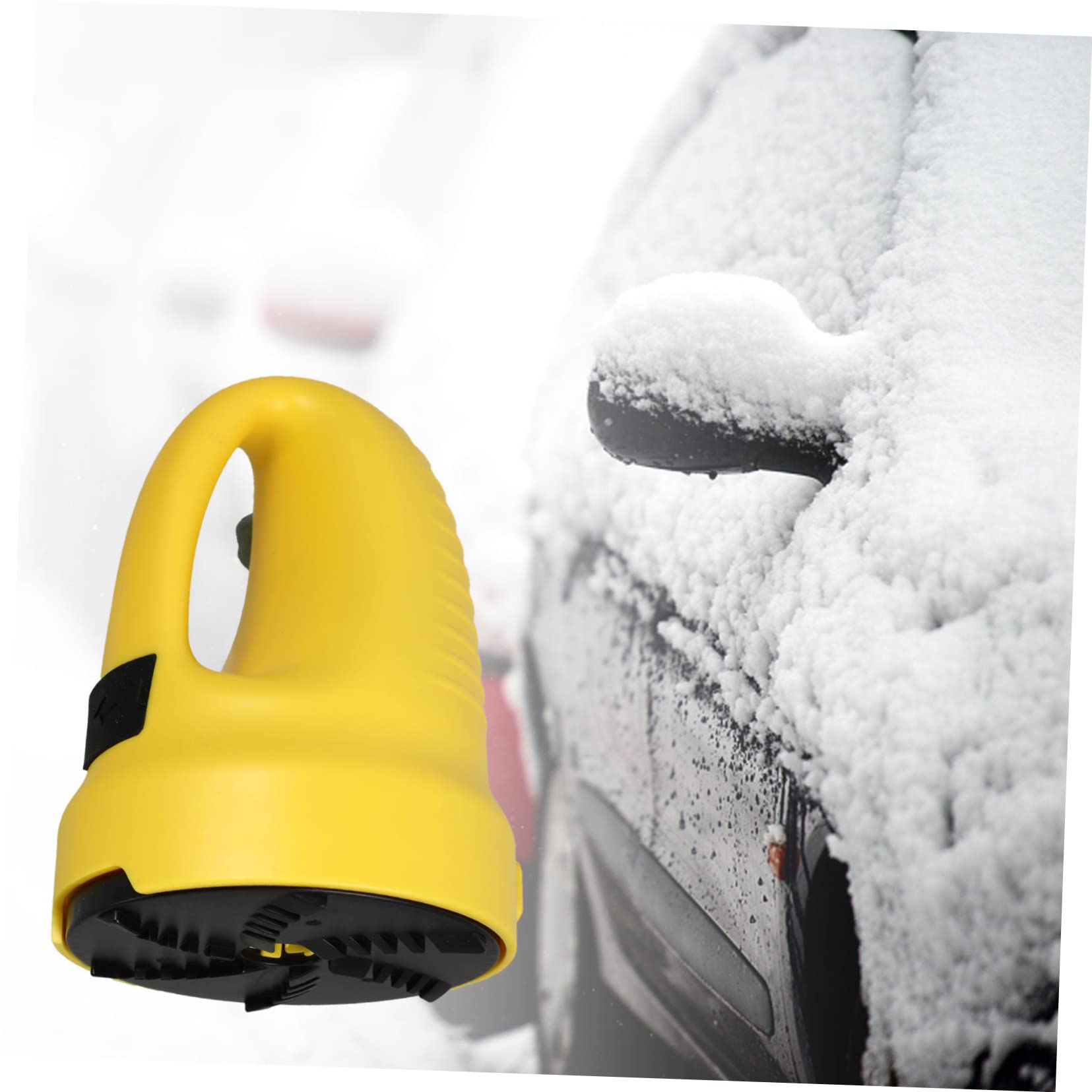 Eiskratzer fürs Auto Gelb Abs Mehrzweck für Scheibe