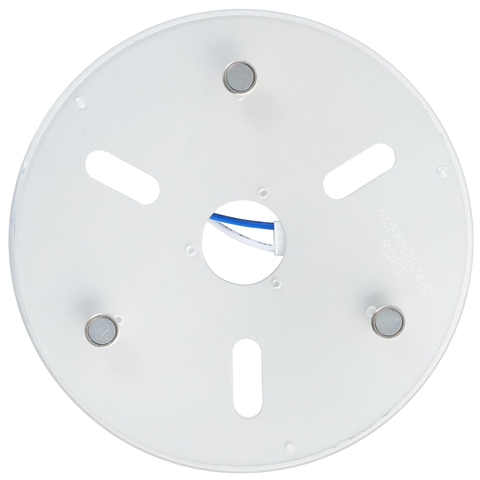 Kit de actualización de luz LED para ventilador de techo de 6.3 pulgadas, 22 W, 2800 lm, panel de repuesto de luz de techo, PCB, interruptor 5CCT 3000K 3500K 4000K 5000K 6000K, 120V, ETL, 6