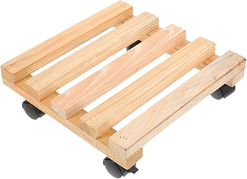 GANAZONO Soporte para plantas al aire libre, 1 unidad, soporte de madera para flores, pequeñas plantas suculentas, organizador para macetas de