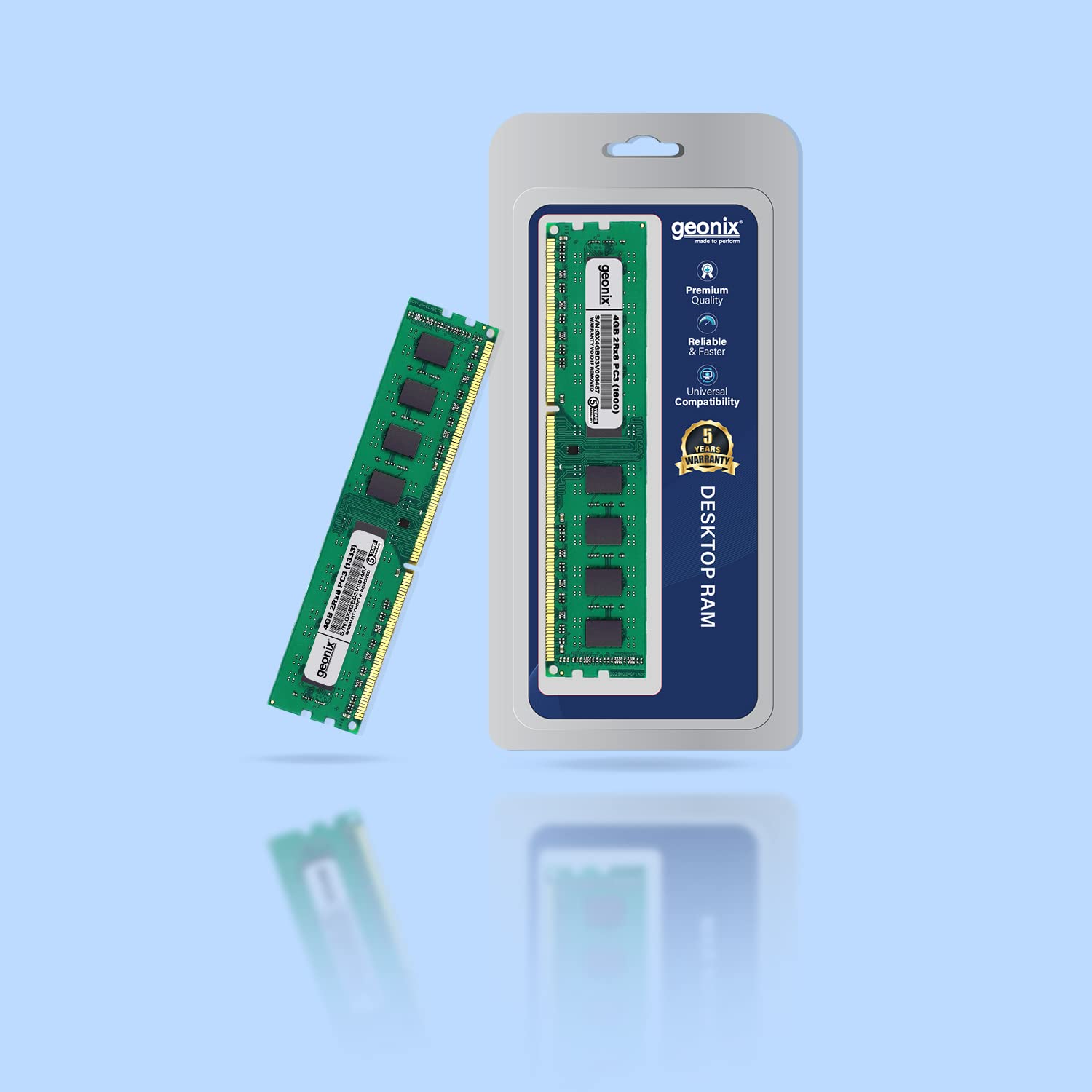 Geonix 4GB DDR3 RAM - Boost Your PC Speed -2 Geonix 4GB DDR3 RAM - Boost Your PC Speed -2