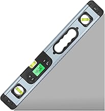 Ferramenta niveladora | Tela LED retroiluminada nível torpedo digital ler, inclinação medição nível régua niveladora 50 cm para automóveis, madeira, máquinas, construção genérica