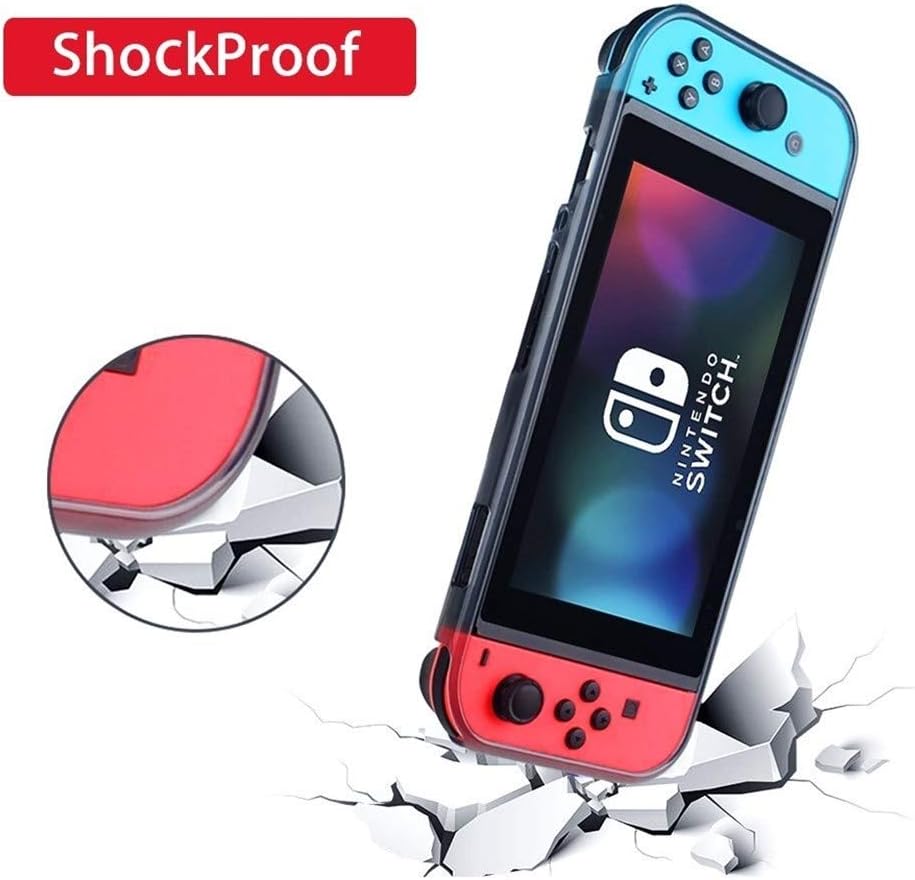 New Soft Silicone Case for Nintendo Switch,Protective Case Cover for Nintendo Switch Lite NS TPU Case Shells with Desk Stand Hot (Color : NS lite Grey) image 4