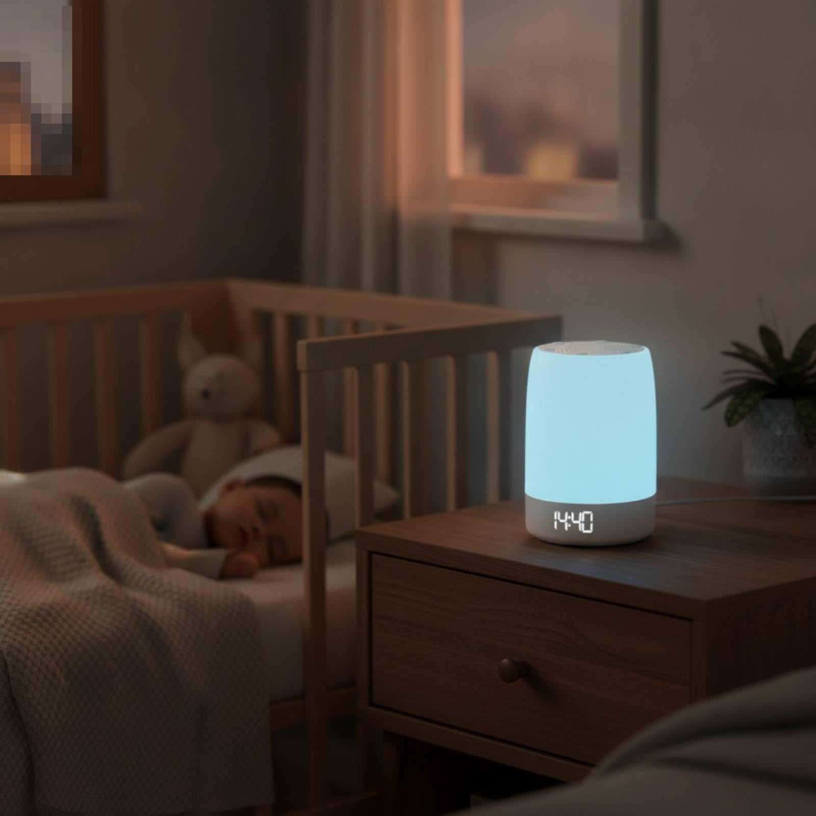 Macchina Del Rumore Bianco Ai Bambini Altoparlante Rilassanti Dispositivo per Cameretta