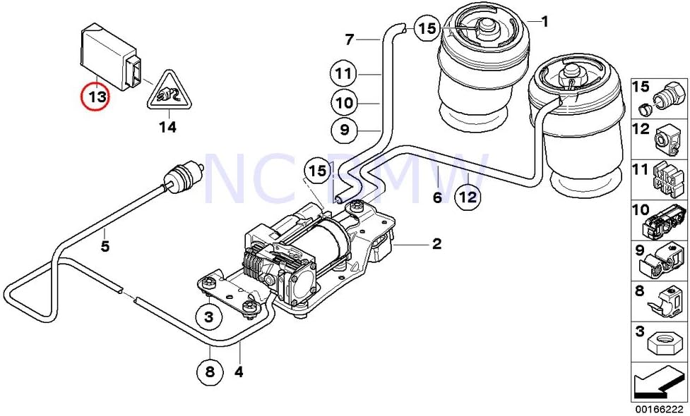 BMW Genuine Air Suspension Control Unit, Axle Amazon Canada