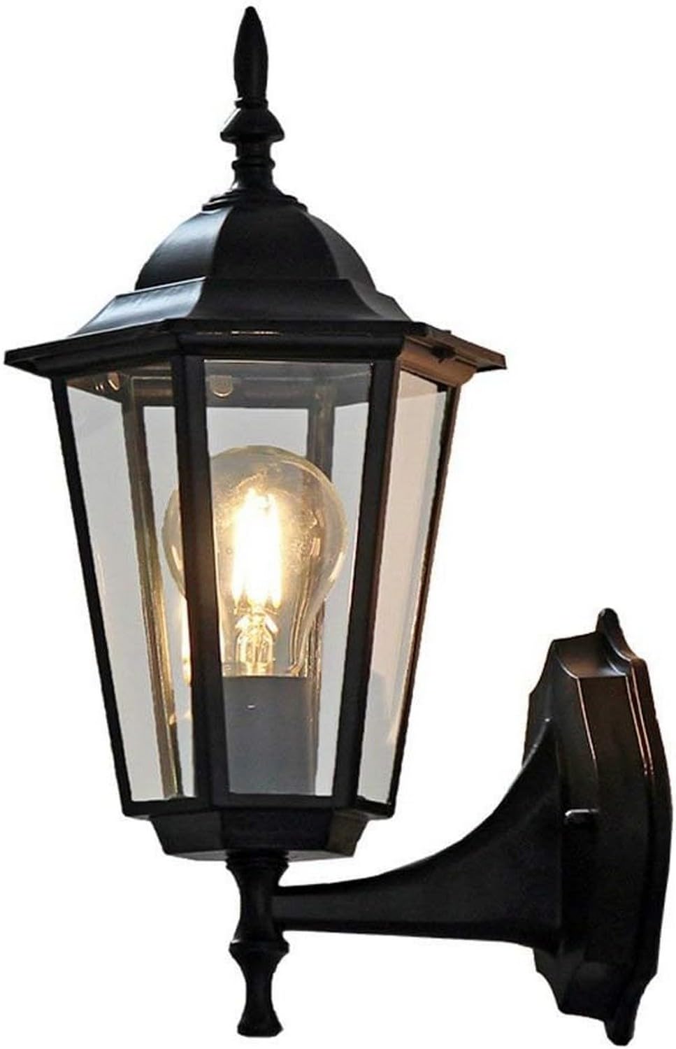 Lampe de décoration extérieure étanche au design vintage américain pour façade de villa