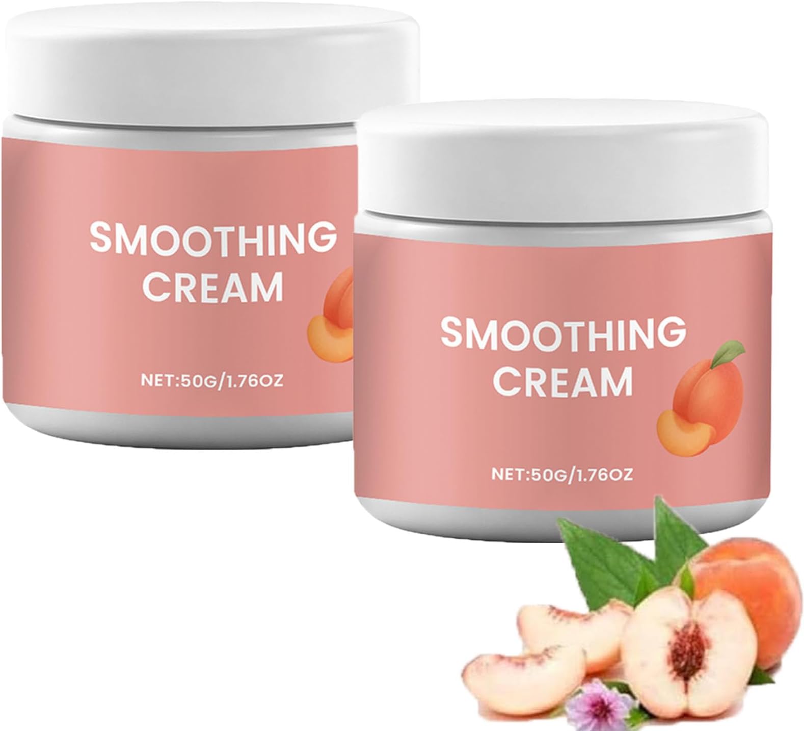 3pc Facial Hair Removal Cream,Gentle, Non-irritating, Comfortable, Moisturizing, And Refreshing Hair Removal Cream， Suitable for All Skin Types Hydrating and refreshing for Women (Peach fragrance-2pc)