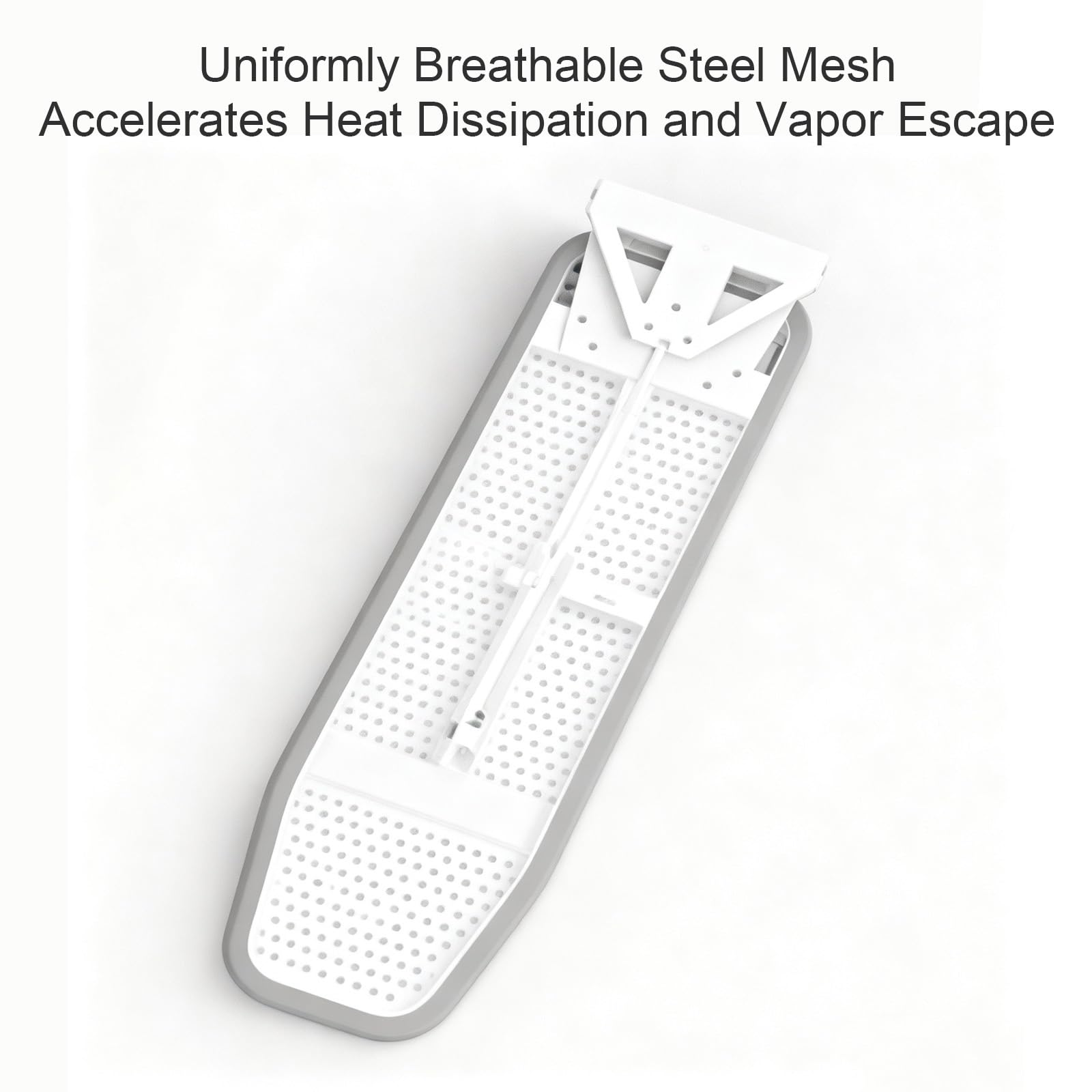 Mesa Planchar Plegable de Pared, Compacta y Compacta Tabla de Planchar para Lavandería, Ironing Board con Soporte Metálico