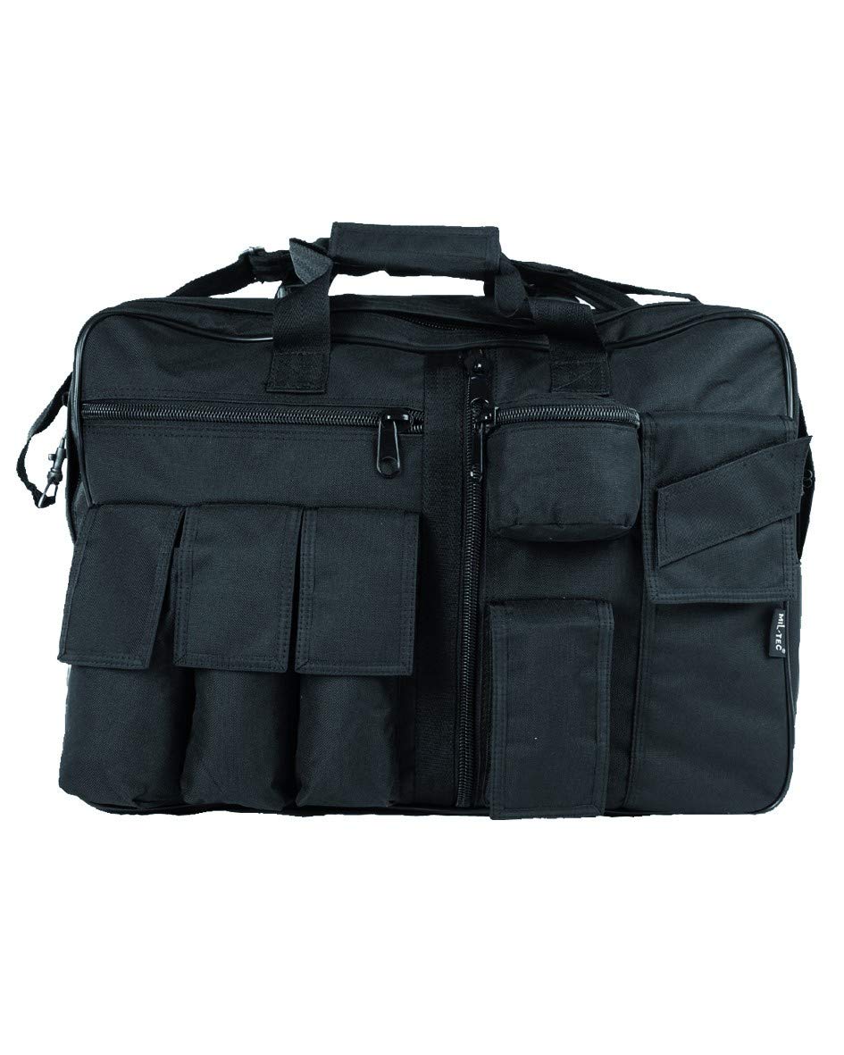 Mil-Tec 'Cargo' backpack bag, black, standard size, Mission
