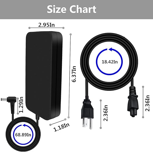 Miniatura 3 de Nuevo cargador de CA 19V 6.32A 120W PA-1121-28 A15-120P1A para Asus ROG GL551J GL552VW GL553V GL752VW GL753VE N550JK N550JX ZX53VW FX53VD G56JK