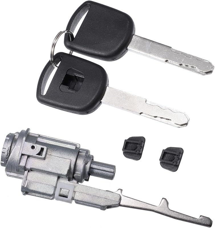 Cilindro de trava do interruptor de ignição Partuto para Honda e Acura – 1 conjunto com 2 chaves