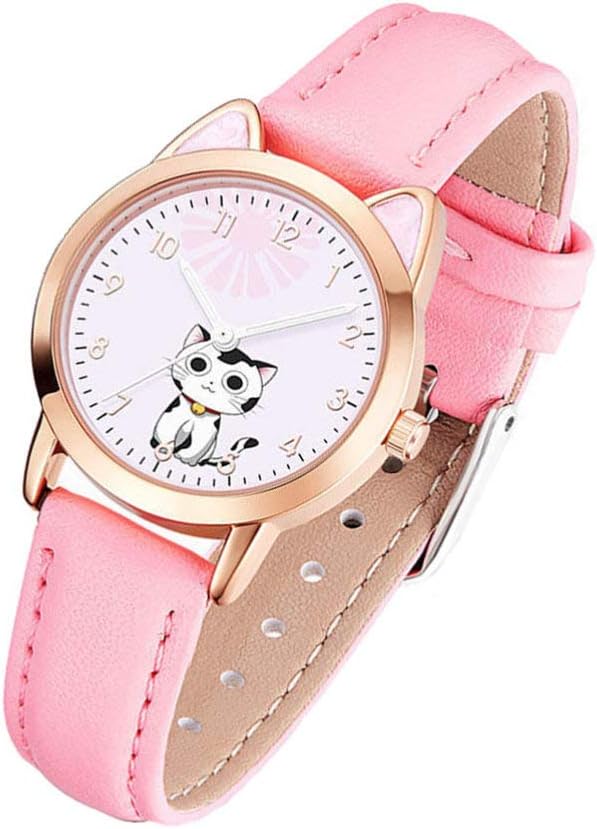Ladies Watch, Cute Wrist Watches Cartoon Pattern Watch for Woman