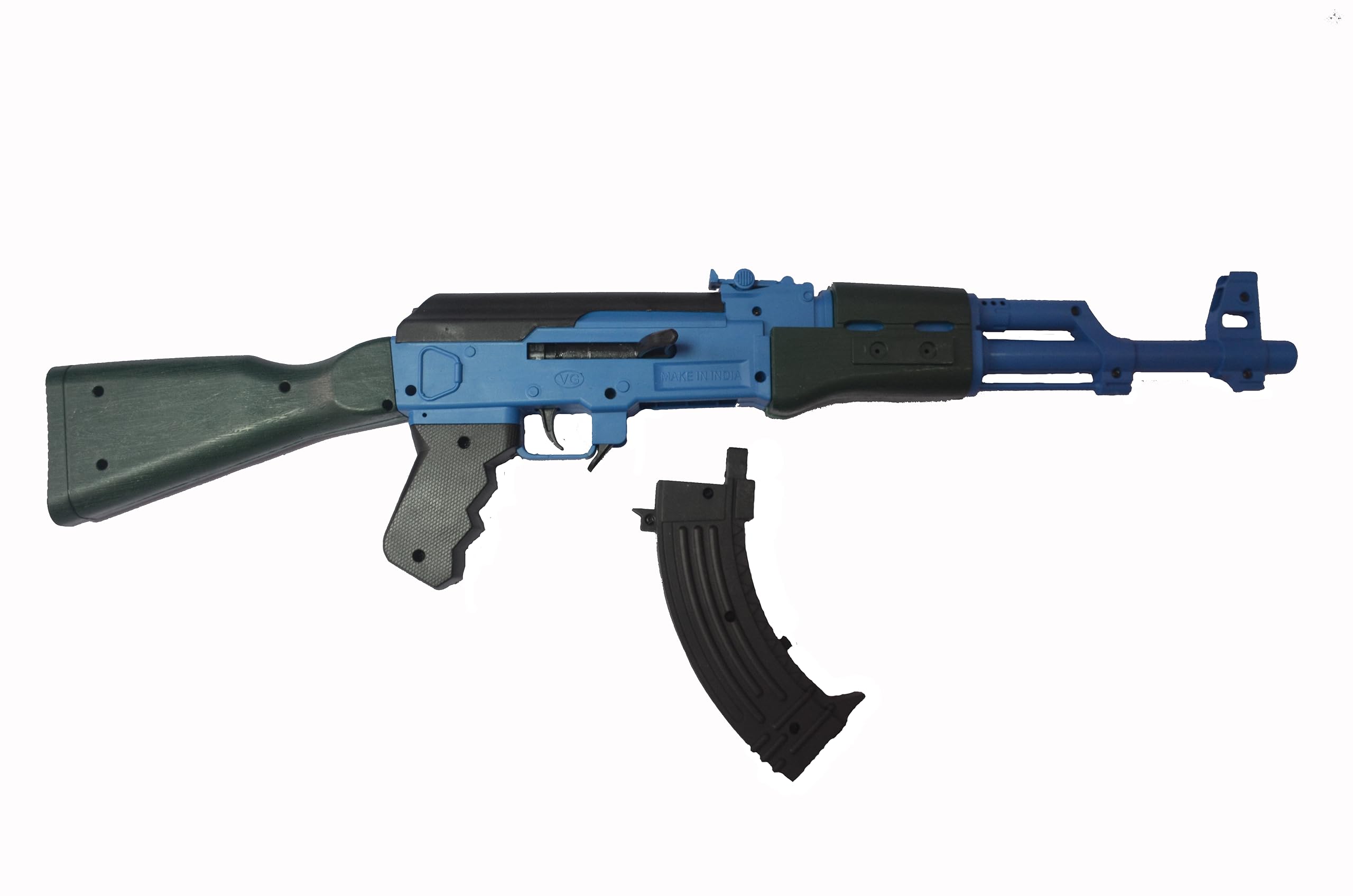 トイガン AK-47U AK47 Assault Rifle Toy Gun (777) for Playing Kids | White Color