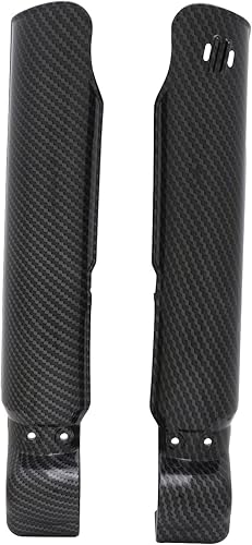 Miniatura 7 de Motocicleta Sur Ron Horquilla Delantera Cubiertas Simulado Fibra de Carbono Amortiguador Protector Para Sur Ron KKE Light Bee XS Electric Dirt Bike