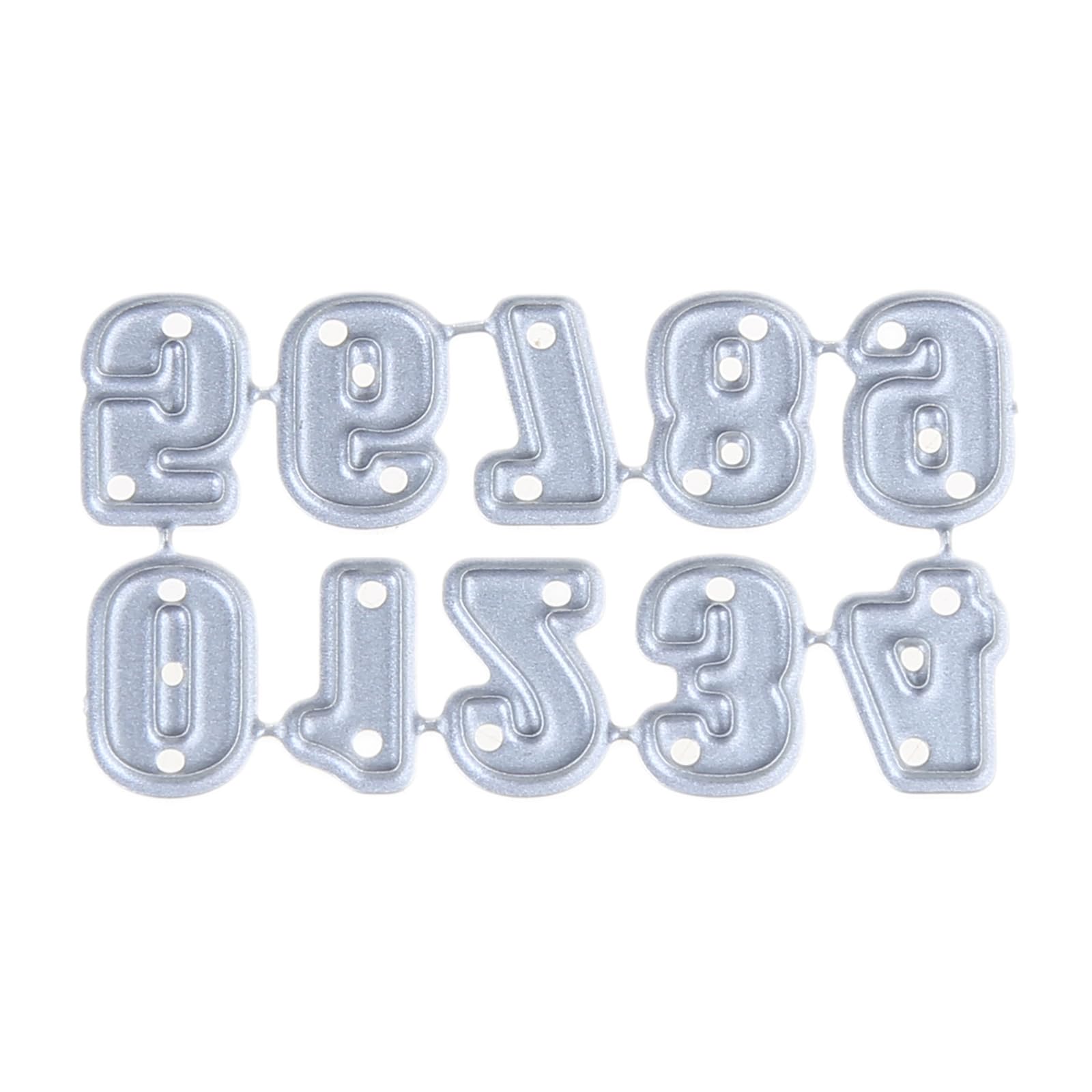 ZWTPGKRD Numbers Cutting Dies Etched Craft Dies Handmade Ability Developing Template For Classroom Teacher Teaching